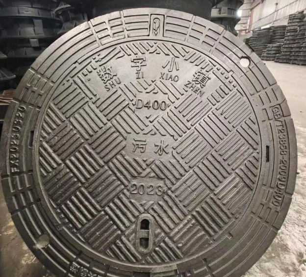 永顺球墨铸铁防沉降井盖展示